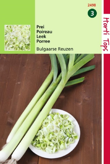 Prei (zomer) Bulgaarse reuzen (Allium porrum) 600 zaden